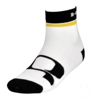 ponožky HQBC Q CoolMax bílo/žluté - XL 43-47