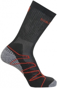 ponožky Salomon Eskape black/autobahn/dynamic - XL