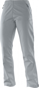 kalhoty Salomon Active Softshell W light onix 14/15 - S