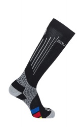 ponožky Salomon Nordic S-LAB compress.black/grey S