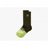 RACE FACE ponožky FAR OUT Coolmax zelená -L/XL