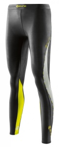 SKINS DNAmic Womens Long Tights Black/limoncello FS