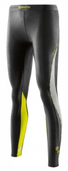 SKINS DNAmic Womens Long Tights Black/limoncello FM