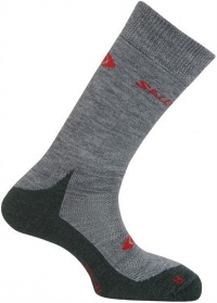 ponožky Salomon Classic trek 2 grey/anthracite/red - S/3,5-5
