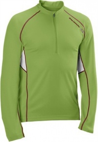 triko Salomon Trail Runner LS Zip M green - XL